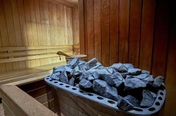 Finská sauna - kameny eFi palace